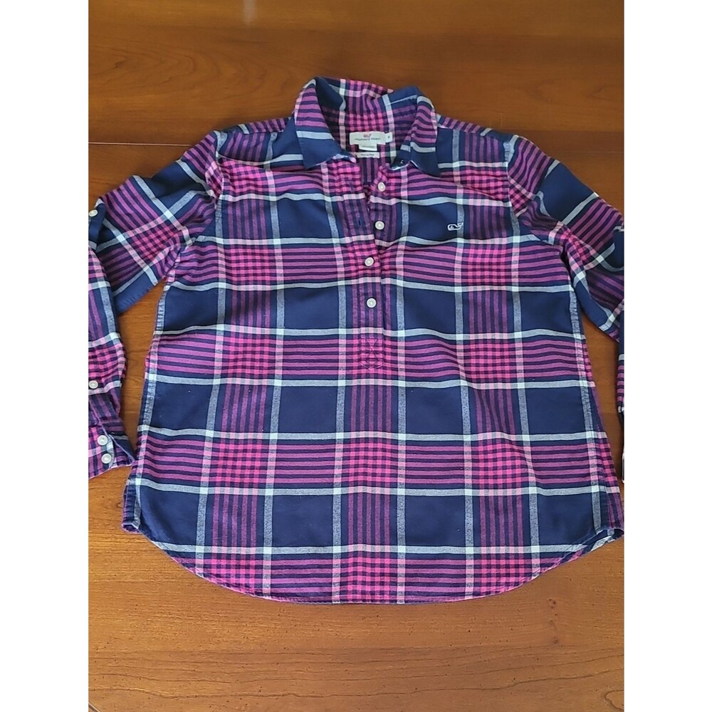 Vineyard Vines Flannel Shirt Size 10
